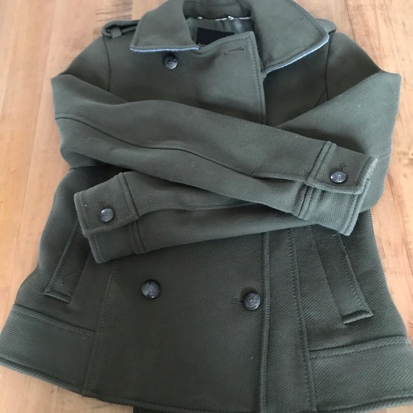 Banana Republic military style coat. XS - Picture 7 of 13